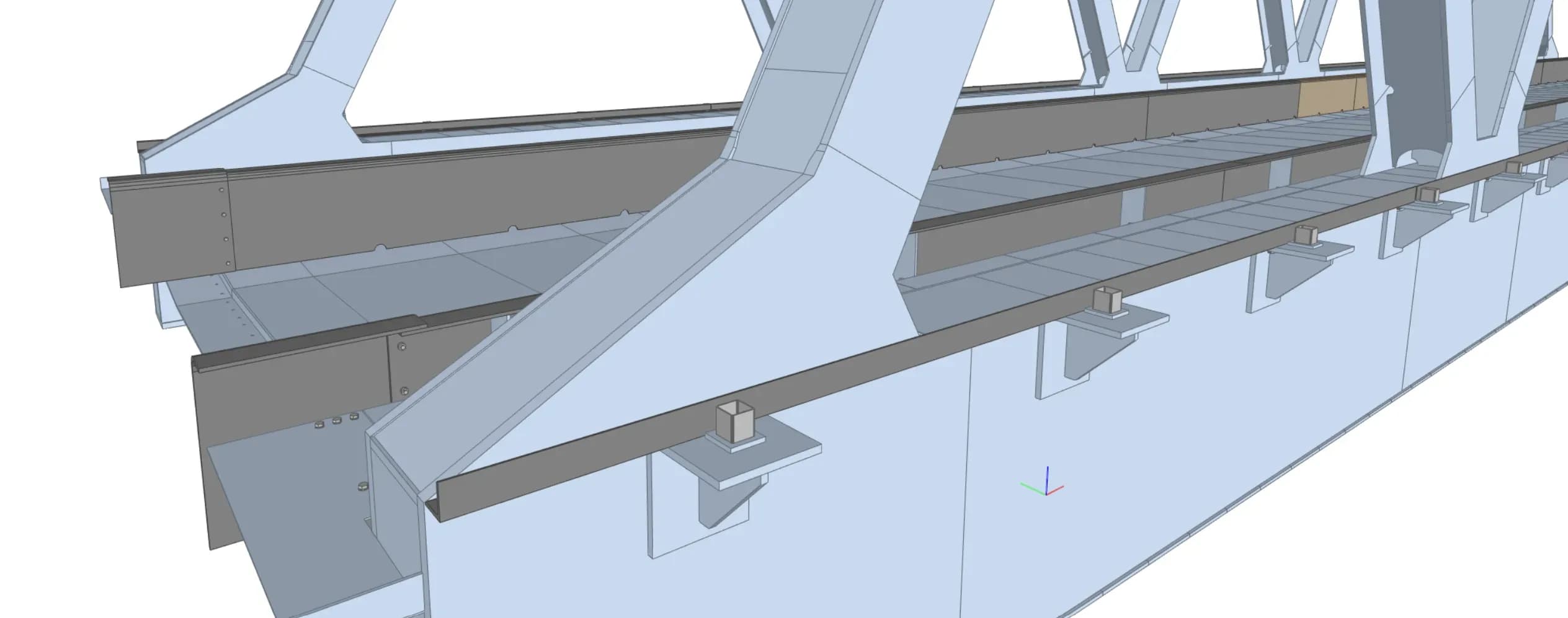 Geländerbefestigung
